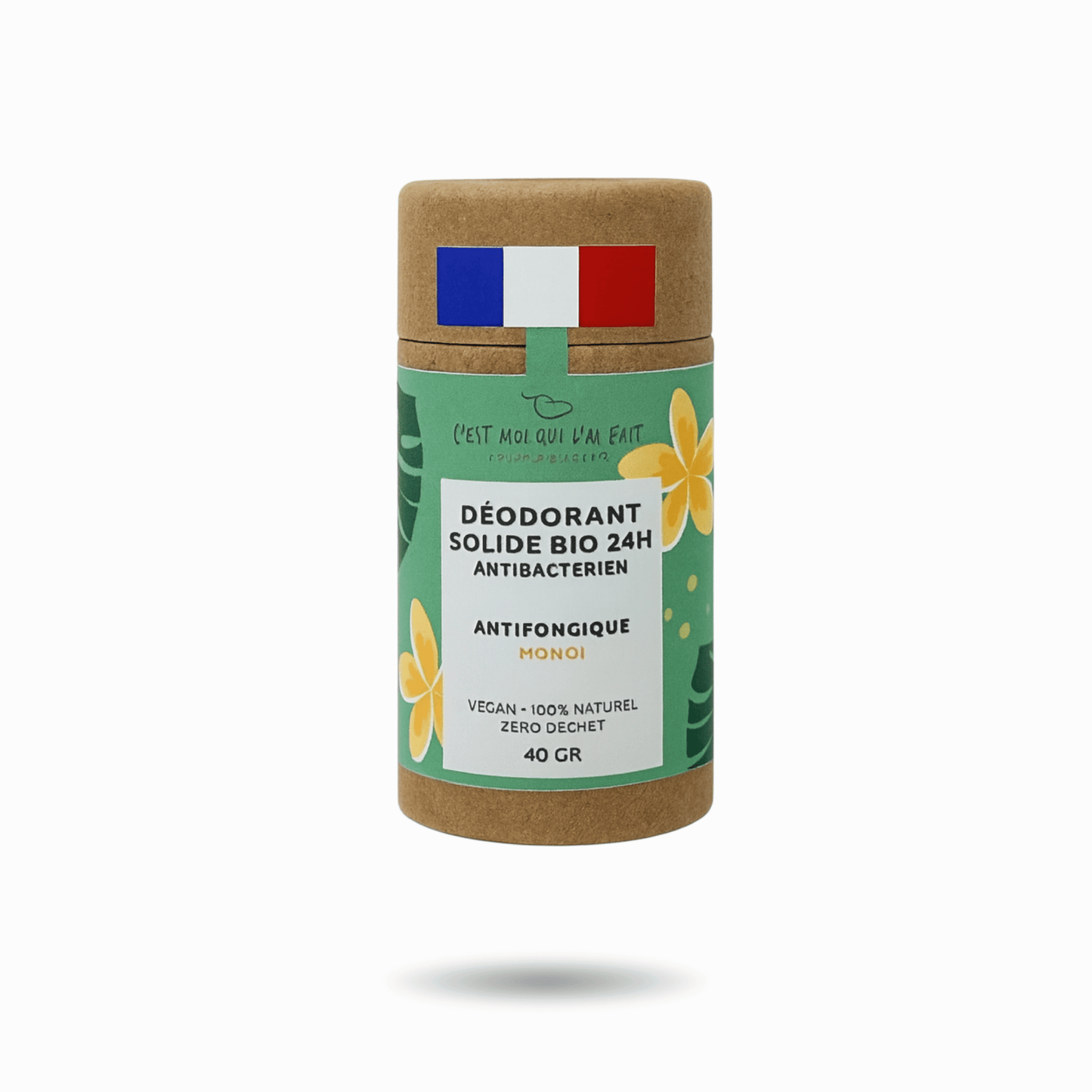 Déodorant stick bio 24h Monoï