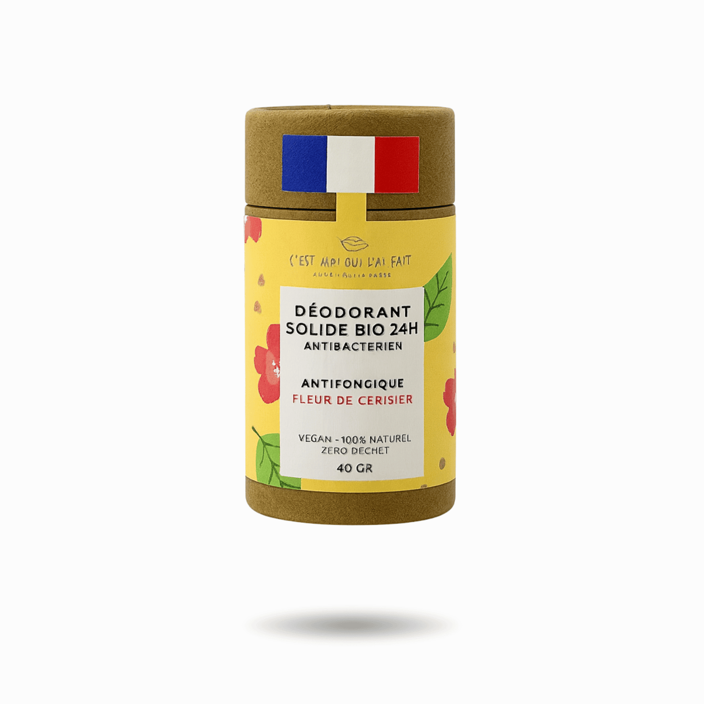 Déodorant stick bio 24h Fleur de cerisier