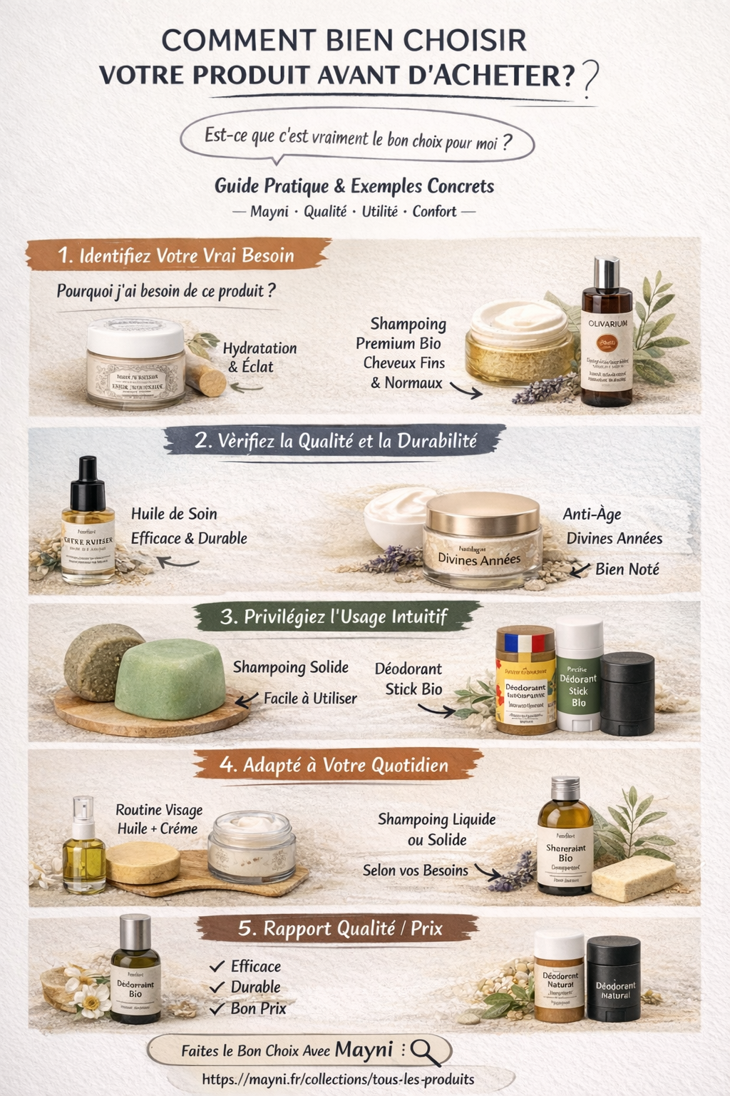 Comment bien choisir ton produit Mayni : le guide complet avant d’acheter