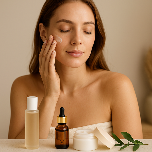 Routine visage haut de gamme et vegan pour peaux exigeantes