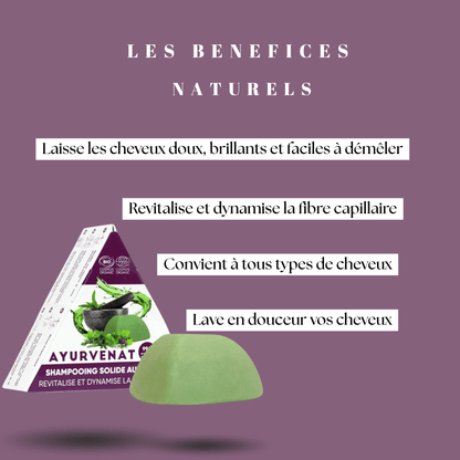 Shampoing solide revitalisant