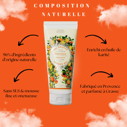 Gel douche naturel Provence
