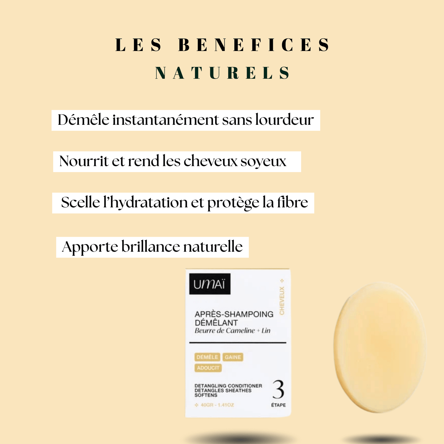 Après-shampoing démêlant