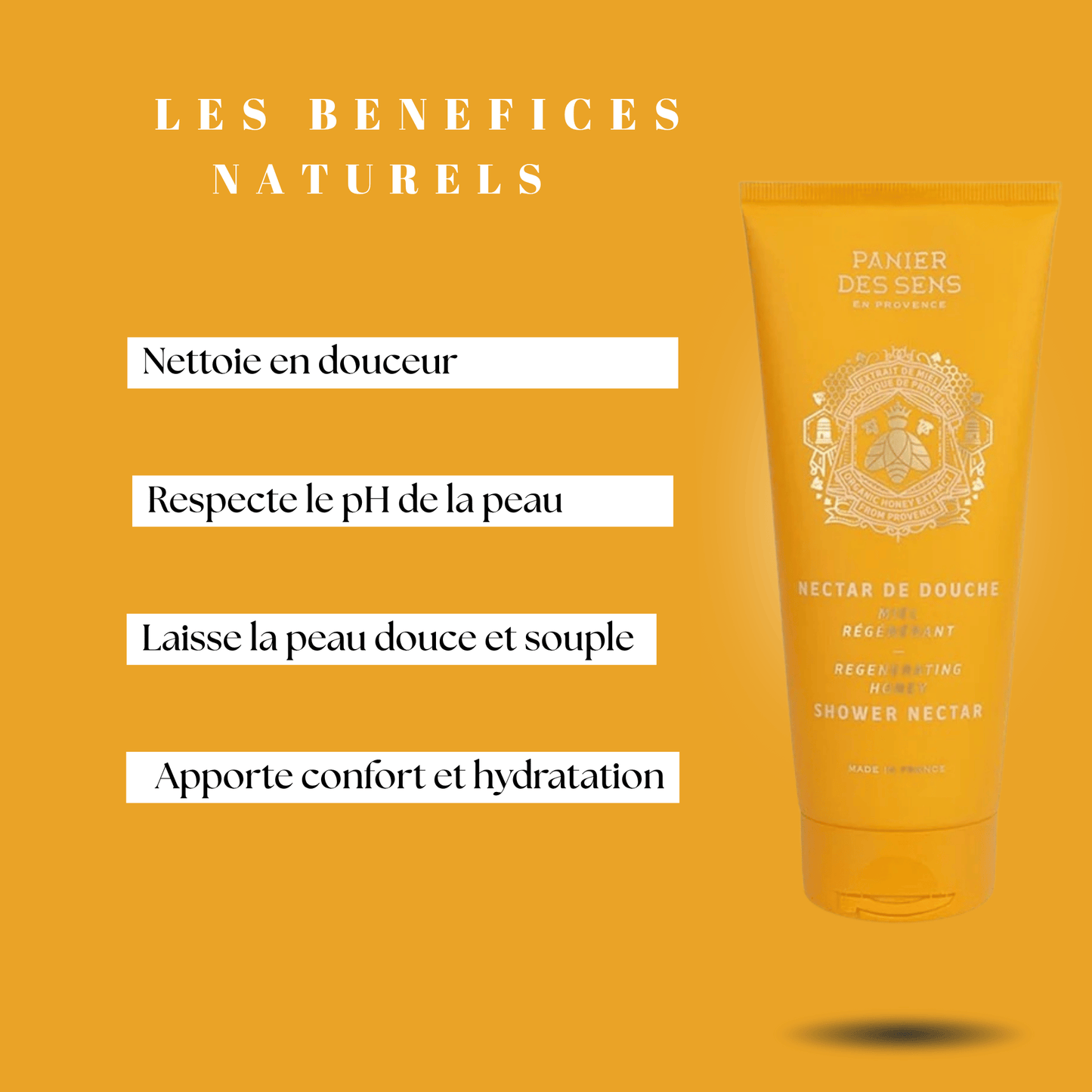 Nectar de douche  Miel Régénérant