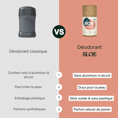 Déodorant stick bio 24h Jasmin