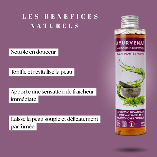 Gel douche ayurvédique
