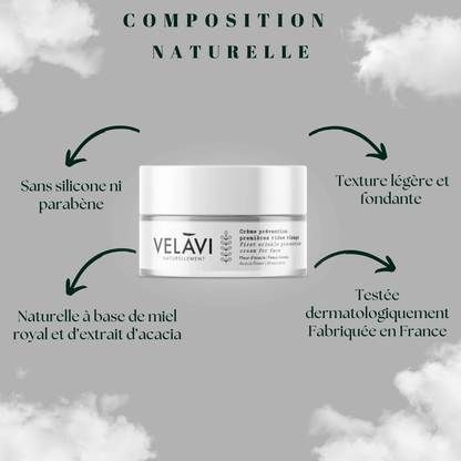 Crème Prévention 1ères Rides  Miel Royal et Acacia