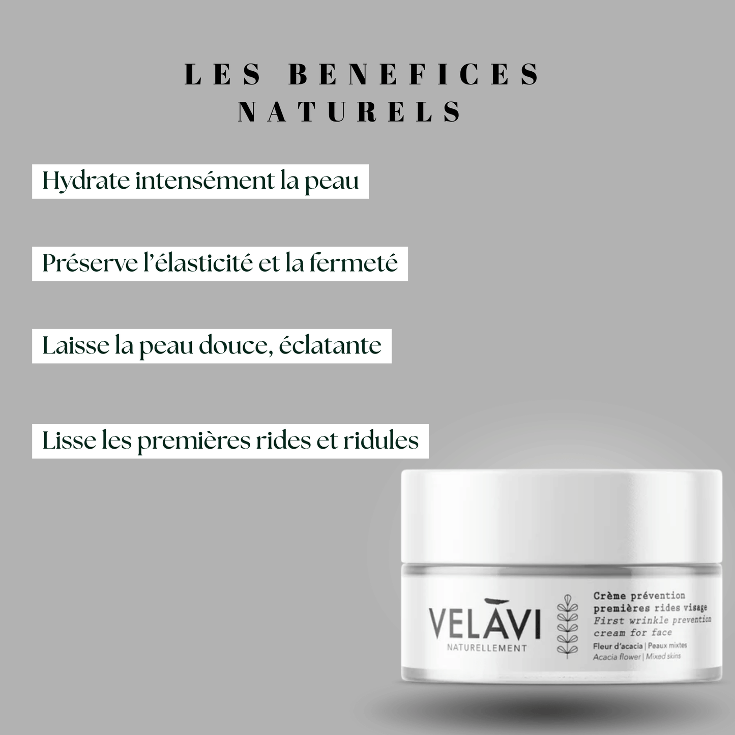 Crème Prévention 1ères Rides  Miel Royal et Acacia