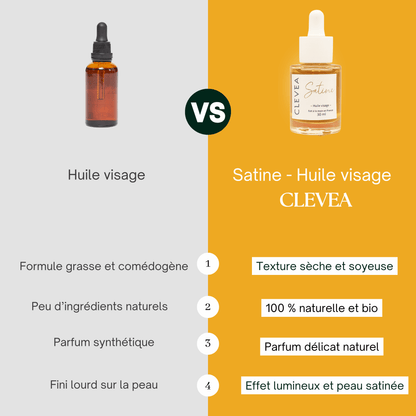 Satine - Huile visage
