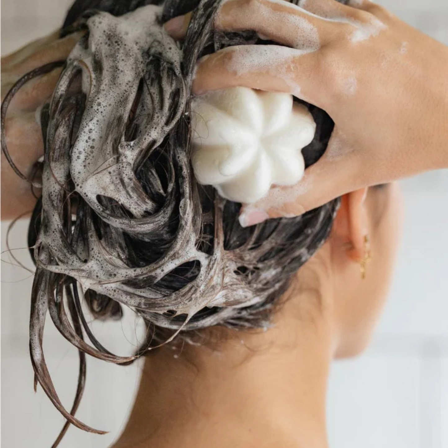 Shampoing solide doux