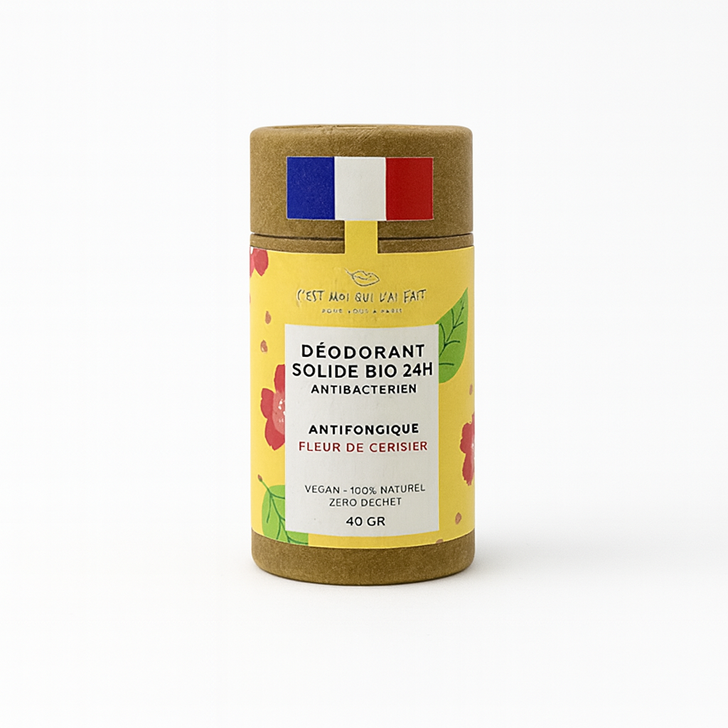 Déodorant stick bio 24h   Fleur de cerisier
