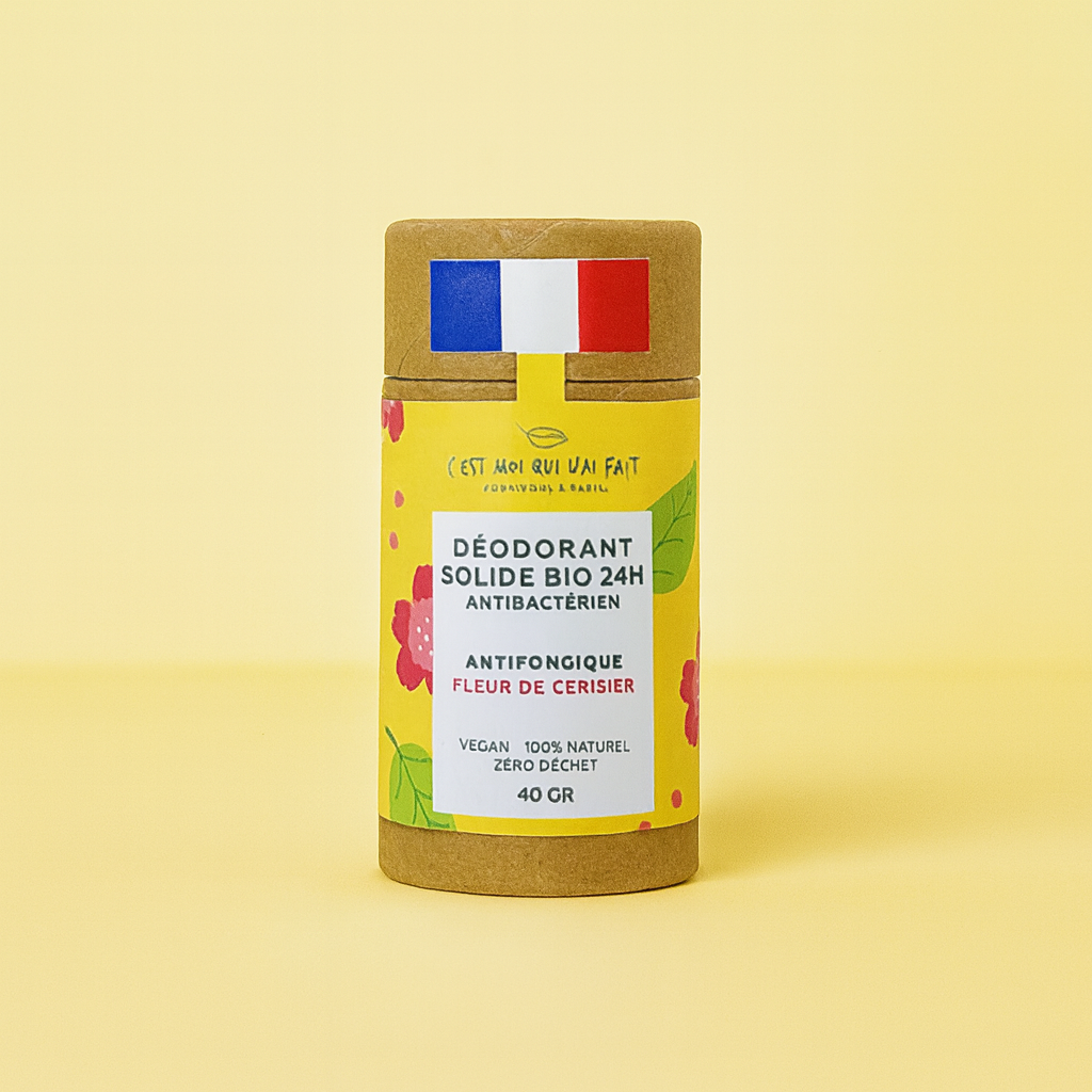 Déodorant stick bio 24h   Fleur de cerisier